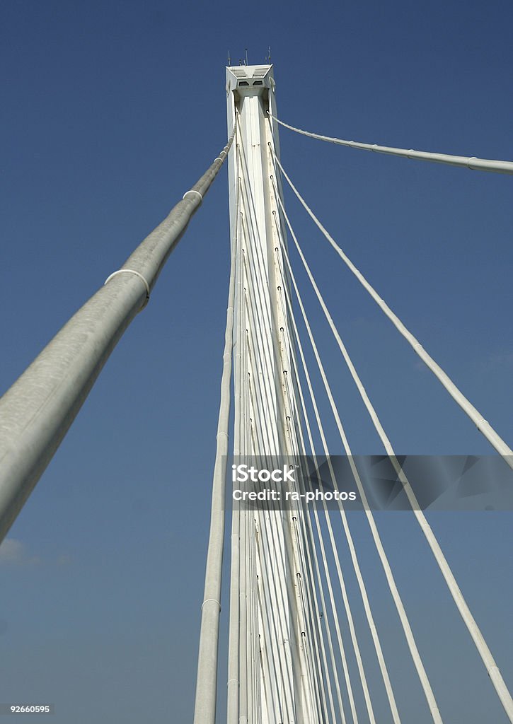 Suspension bridge - Lizenzfrei Architektur Stock-Foto