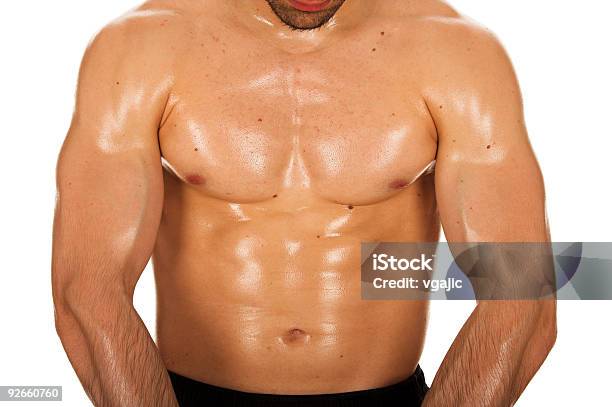 Mucles Corpo Masculino - Fotografias de stock e mais imagens de 20-29 Anos - 20-29 Anos, Abdómen Humano, Adulto