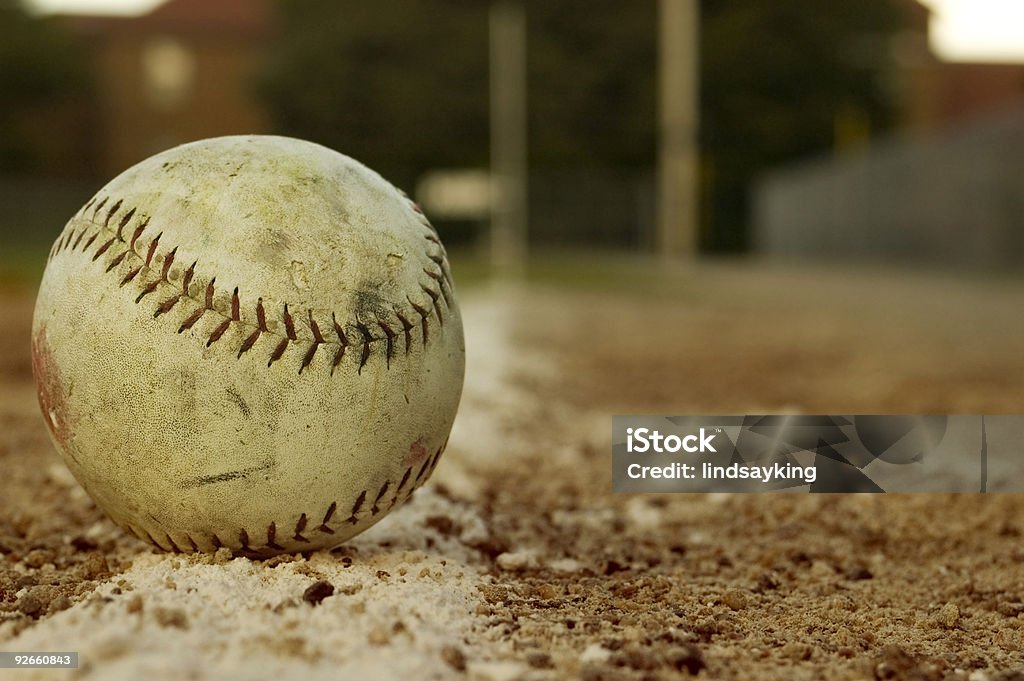 De la línea - Foto de stock de Béisbol libre de derechos