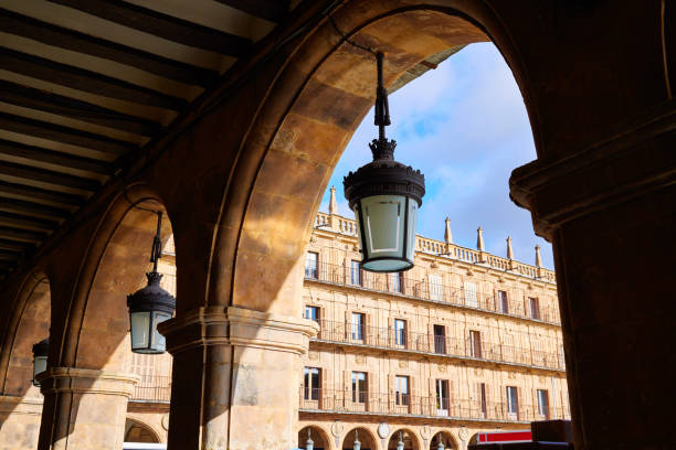 istock Salamanca Plaza Mayor in Spain 926608624