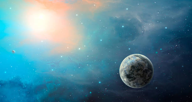 istock Space scene. Blue and orange nebula with planet. https://www.nasa.gov/multimedia/imagegallery/image_feature_1925.html 926617912