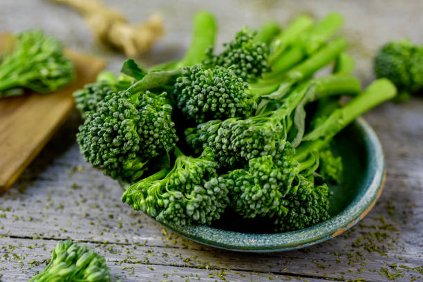 istock stems of broccolini on a table 926621478
