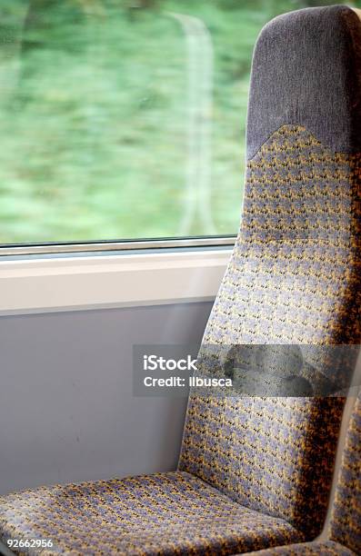 Train Seat With Motion Blur Stock Photo - Download Image Now - Blurred Motion, Color Image, Concepts