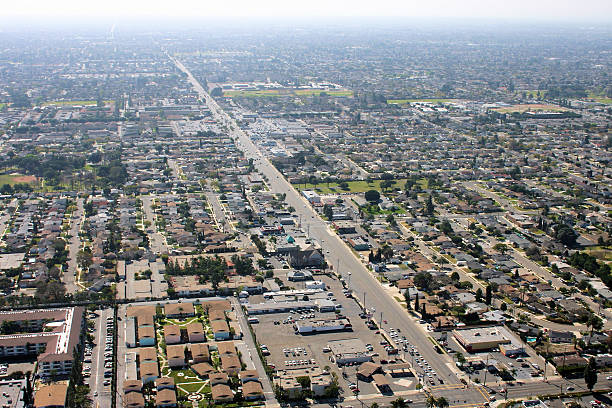 istock Aerial view of orange county 92663351