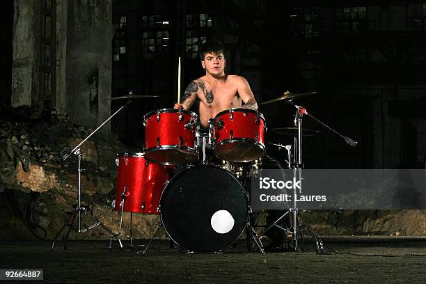 Drummer Stock Photo - Download Image Now - 18-19 Years, Adolescence, Adult