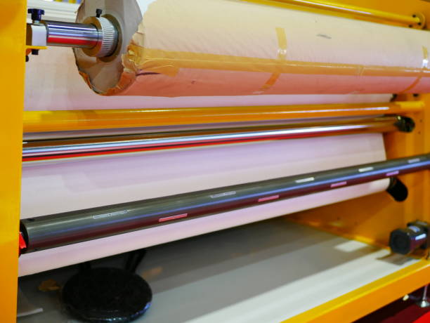 istock Photo of a Web set Printing machine 926649544
