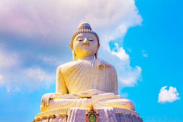 Big Buddha Statue Phuket stock photo