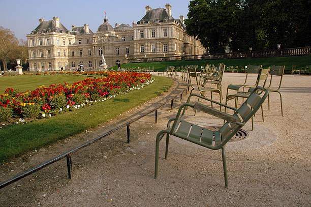 jardins du luxembourg, paris, france. - jardin luxembourg photos et images de collection