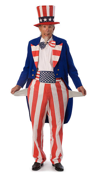 Uncle Sam Broke uncle sam broke stock pictures, royalty-free photos & images