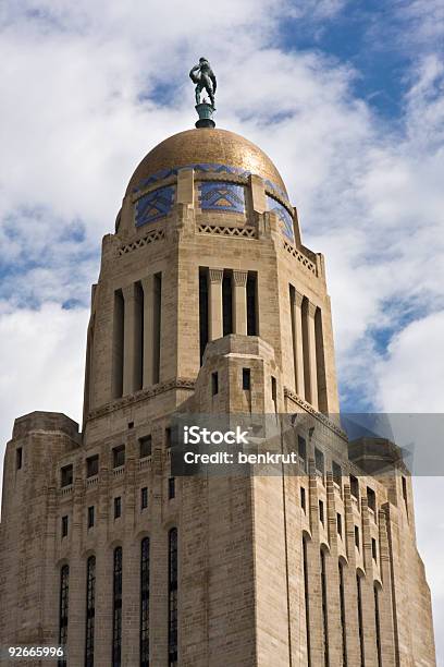 Nebraskastate Capitol - zdjęcia stockowe i więcej obrazów Stan Nebraska - Stan Nebraska, Budynek parlamentu, Architektura