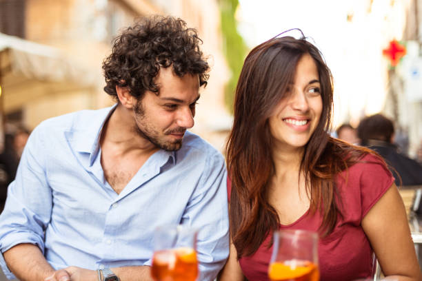 istock couple have fun at restaurant togetherness 926664644