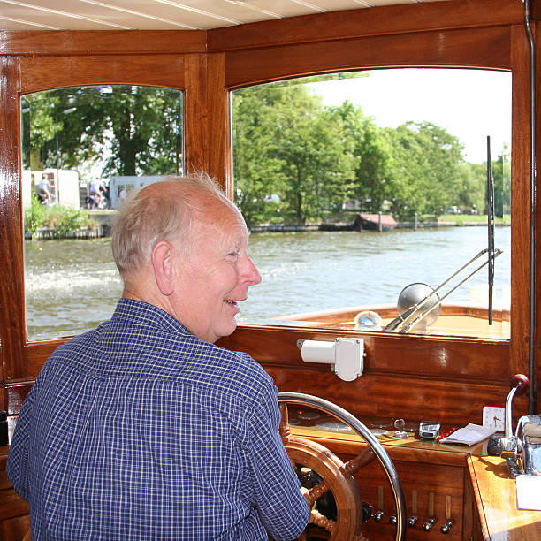 istock Senior Yacht Owner 92666670