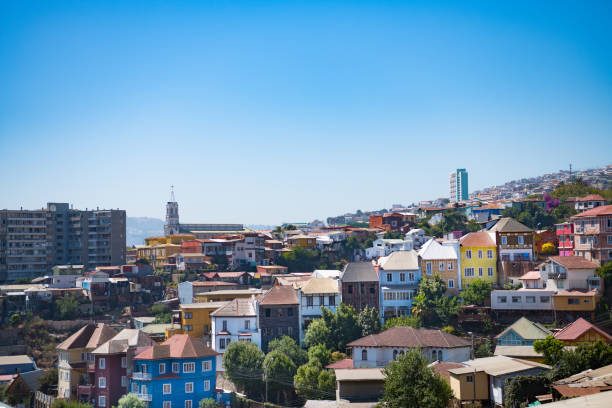 istock View over Valparaiso cityscape, typical colorful houses 926667416