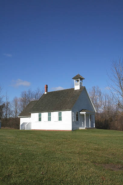 istock Simple church in a village 92666940