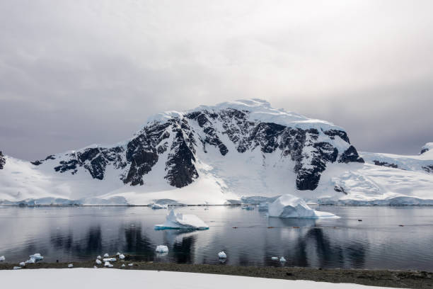 istock Antarctic seascape with reflection 926670564