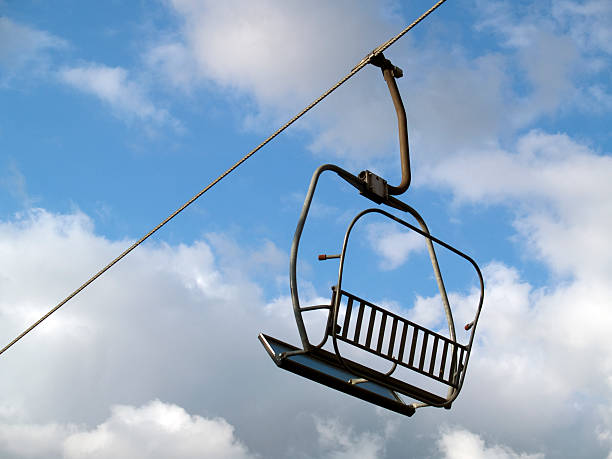 istock Ski Lift Chair 92667395