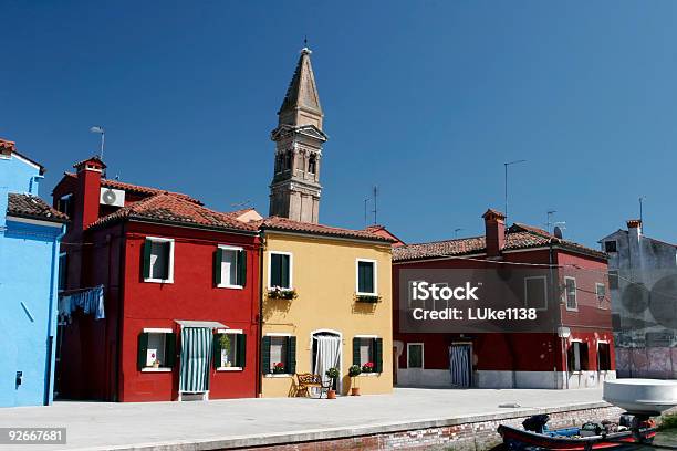 Burano Iasa Stock Photo - Download Image Now - Burano, Canal, Church