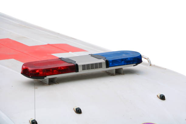 istock red and blue light siren on ambulance car a white background isolated  and clipping path 926681024