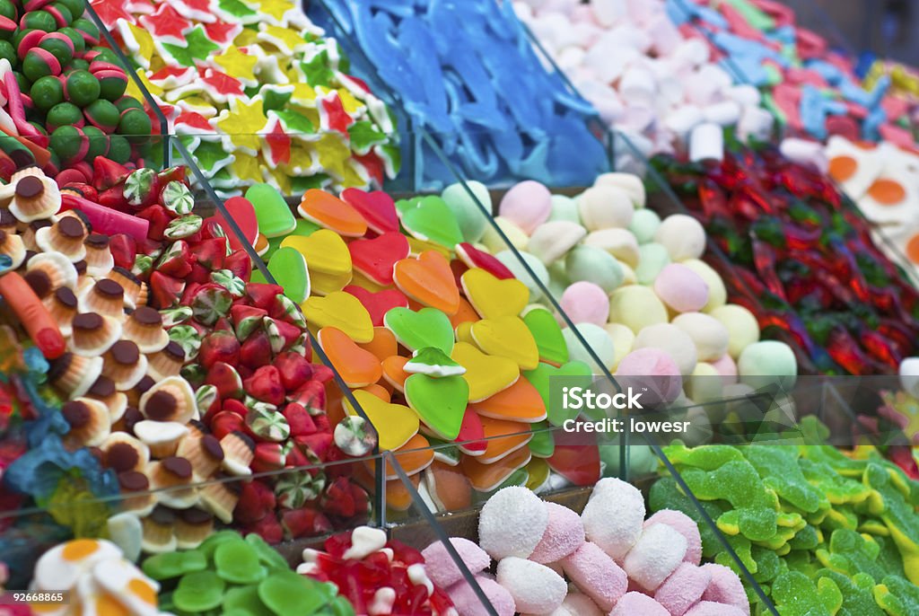 E Numbers Sweets Enumbers Stock Photo - Download Image Now - Pick And Mix, Candy, Choice ...