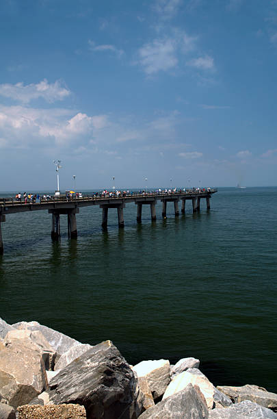 60+ Pont Tunnel De La Baie De Chesapeake Photos, taleaux et images