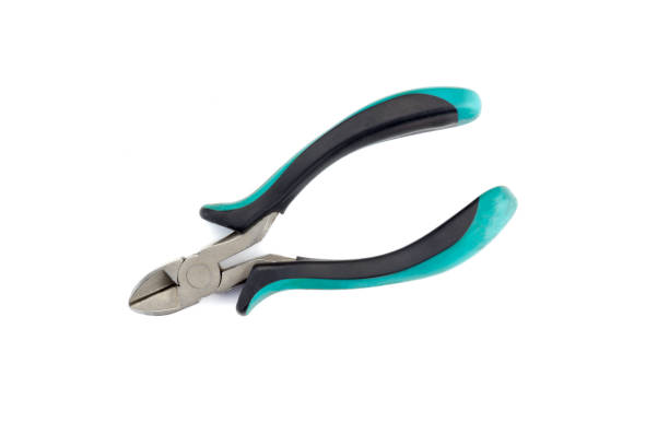 istock Medium cutters with green and black handle isolated on white background. 926704378