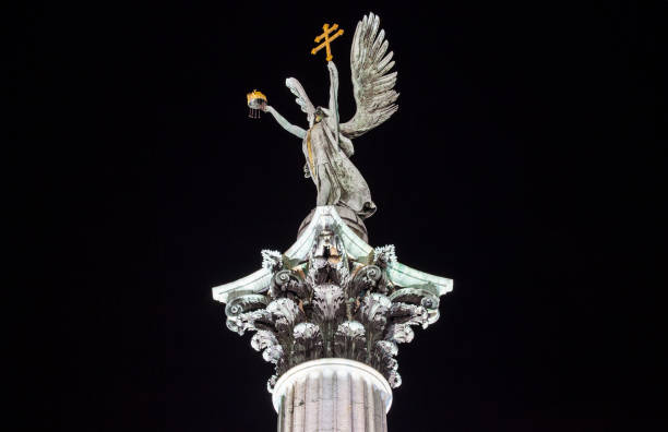 istock The Column at Heroes Square in Budapest, Hungary 926705660