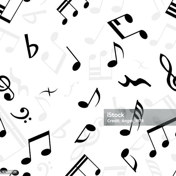 Notes Background Side Seamless Notes Background Stock Illustration - Download Image Now ...