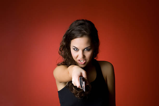 istock Sexy girl holding a sword 92670885
