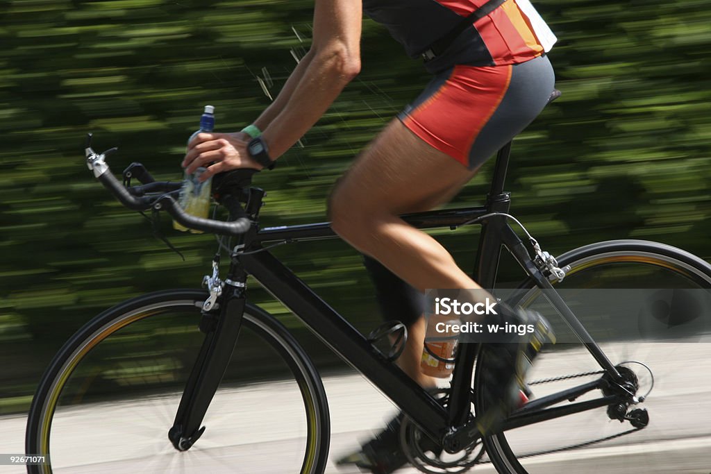 racing Radfahrer auf tour - Lizenzfrei Fahrrad Stock-Foto