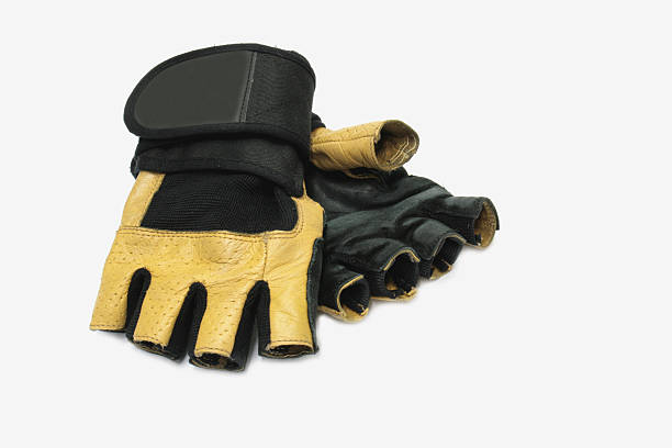 장갑 - glove isolated leather black 뉴스 사진 이미지