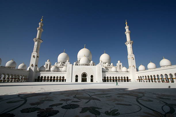 Sheikh Zayed Mosque stock photo