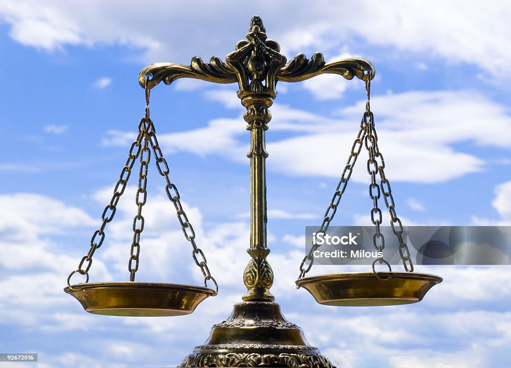 Scales  Equal-Arm Balance Stock Photo