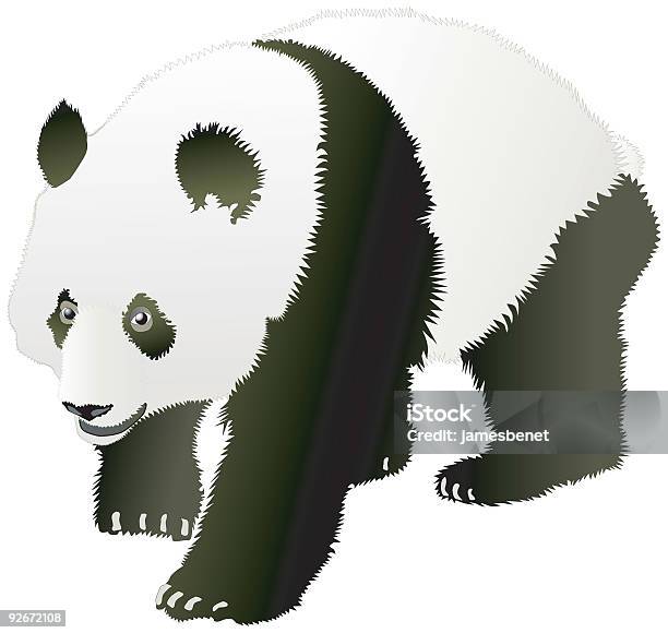 Panda Vecteur Vecteurs libres de droits et plus d'images vectorielles de Panda - Mammifère terrestre - Panda - Mammifère terrestre, Illustration, Chine