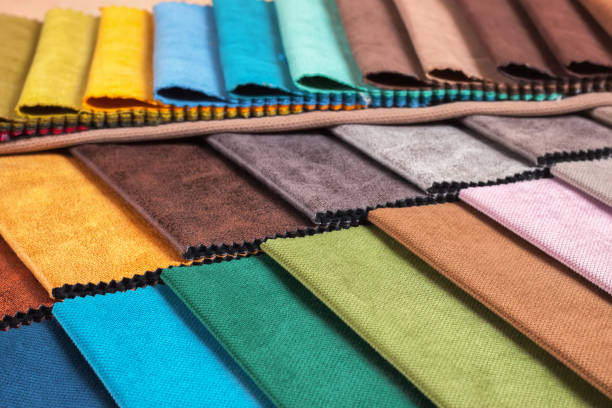 istock Color samples of a upholstery fabric 926723986