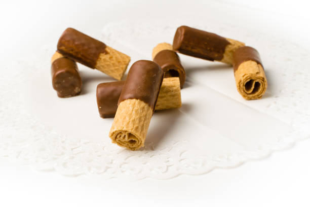 istock sweet wafer with chocolate 926726272