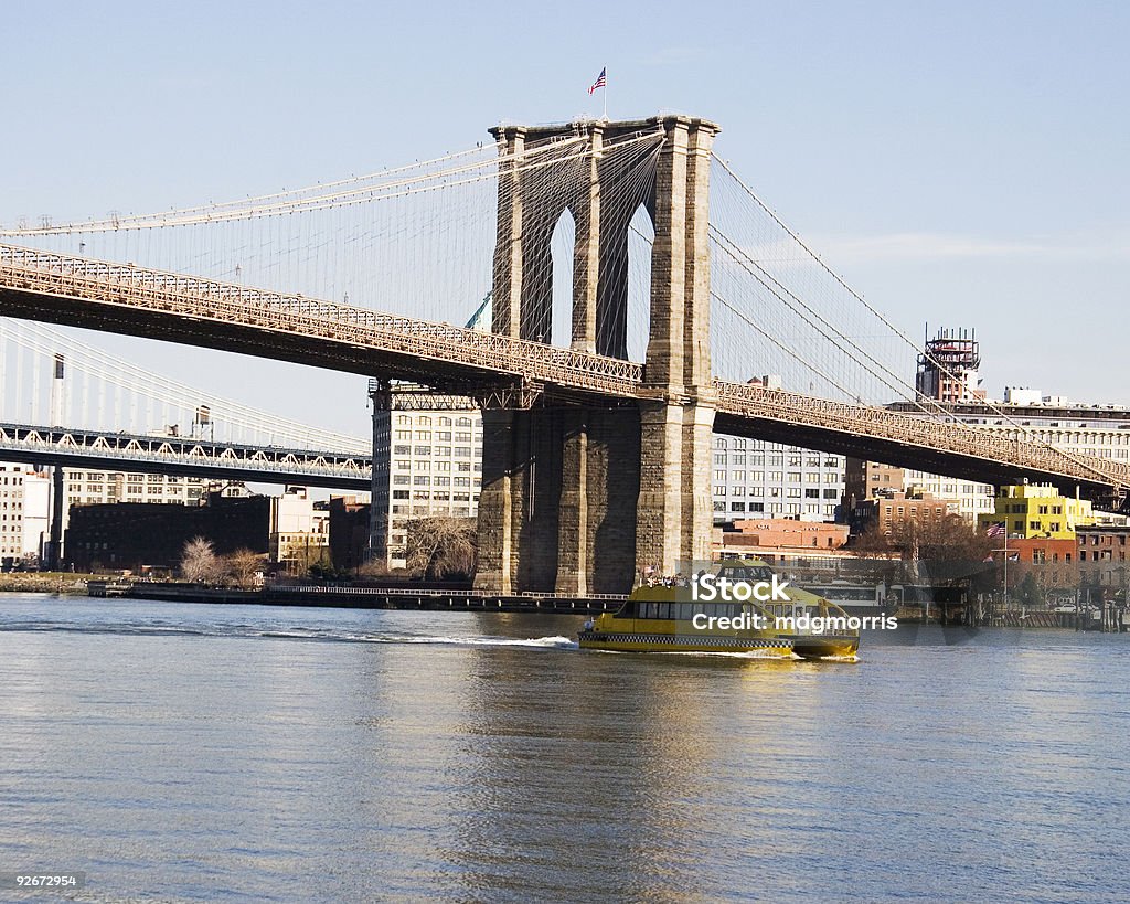 Puente de Brooklyn - 2 - Foto de stock de Aire libre libre de derechos