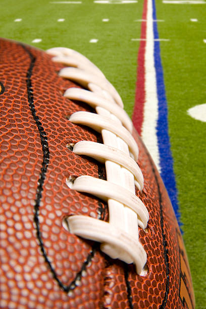 istock American Football over the field 92673489