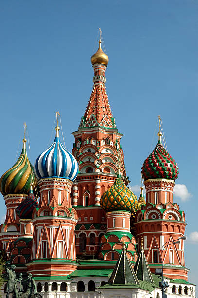 istock St. Basil's Cathedral in Red Square Moscow Russia 92673790