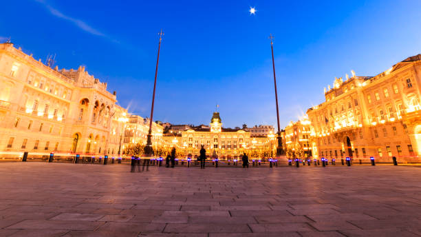 istock The square of Trieste during Christmas time 926748478