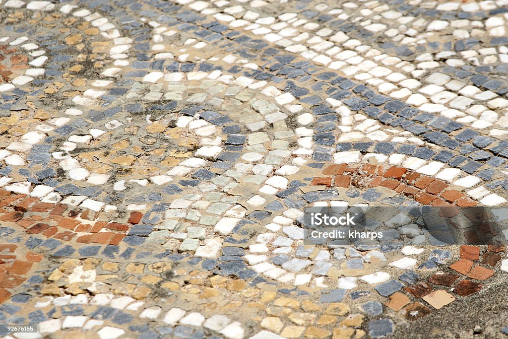 Roma antigua, piso de mosaico, Éfeso, Turquía - Foto de stock de Antiguo libre de derechos