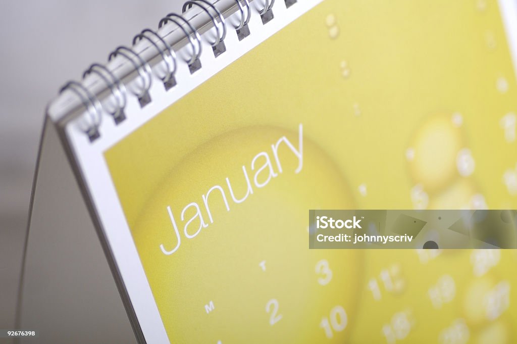 Janeiro de Close-Up. - Foto de stock de A Data royalty-free