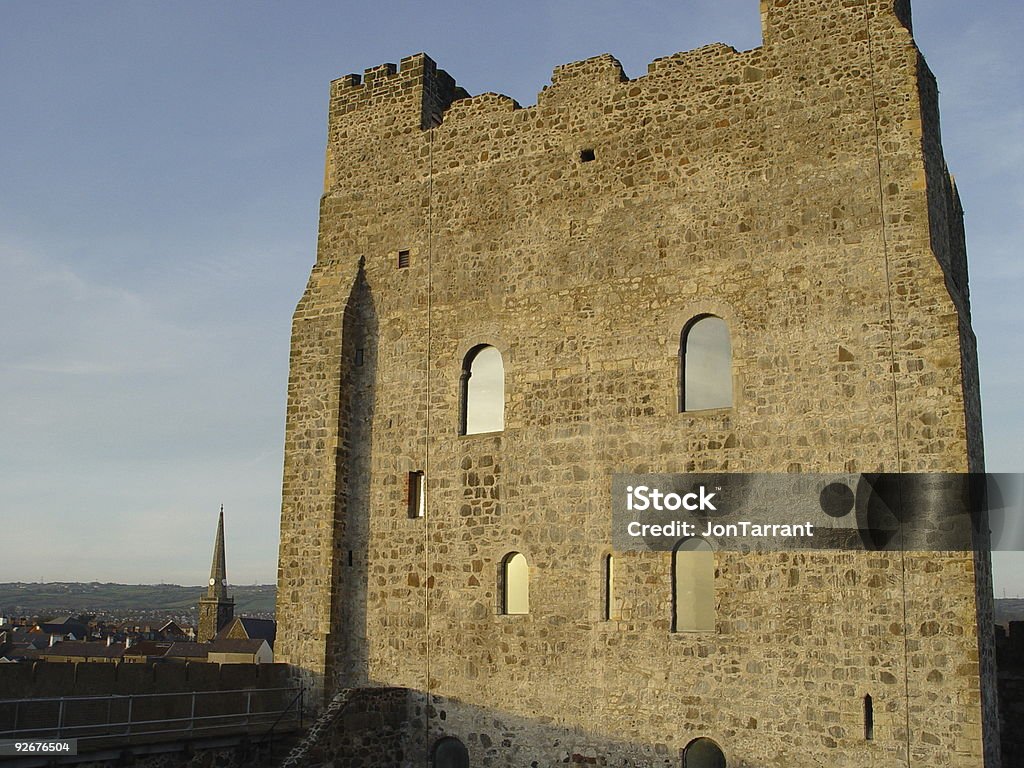 Carrickfergus Castle, Northern Ireland  Ancient Stock Photo