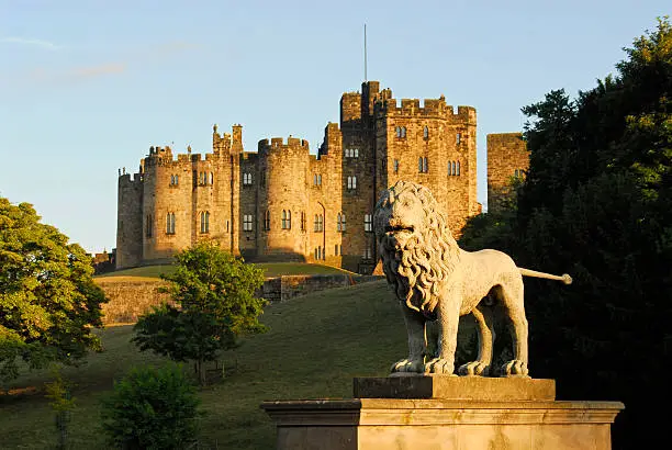 Photo of Alnwick Castle and the Lions Bridge