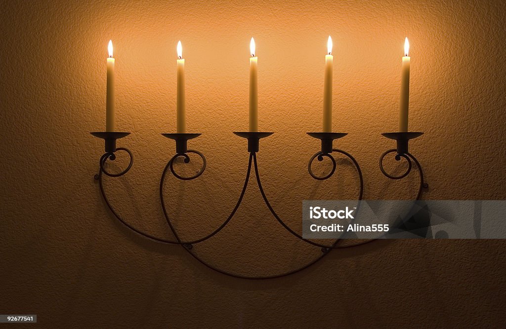 Burning candles  Candle Stock Photo