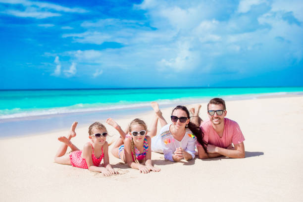 istock Family beach vacation at Caribbean 926777714