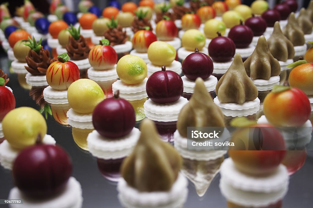 Mais marzipã frutas - Foto de stock de Abacaxi royalty-free