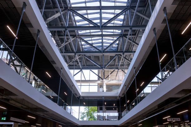 istock Modern new railway station building interior in Sopot, Poland 926784288
