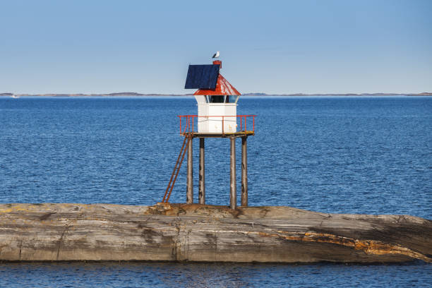 istock Traditional Norwegian steel lighthouse 926785884