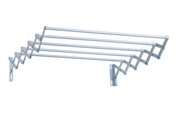 istock Empty dryer for clothes, hanger on a white background. Isolated 926788988