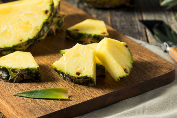 istock Raw Yellow Organic Pineapple Slices 926789276